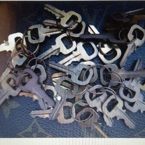 Brass Silver Various Numbers for Lock Padlock Purse Handbag Keepall Travel Apple